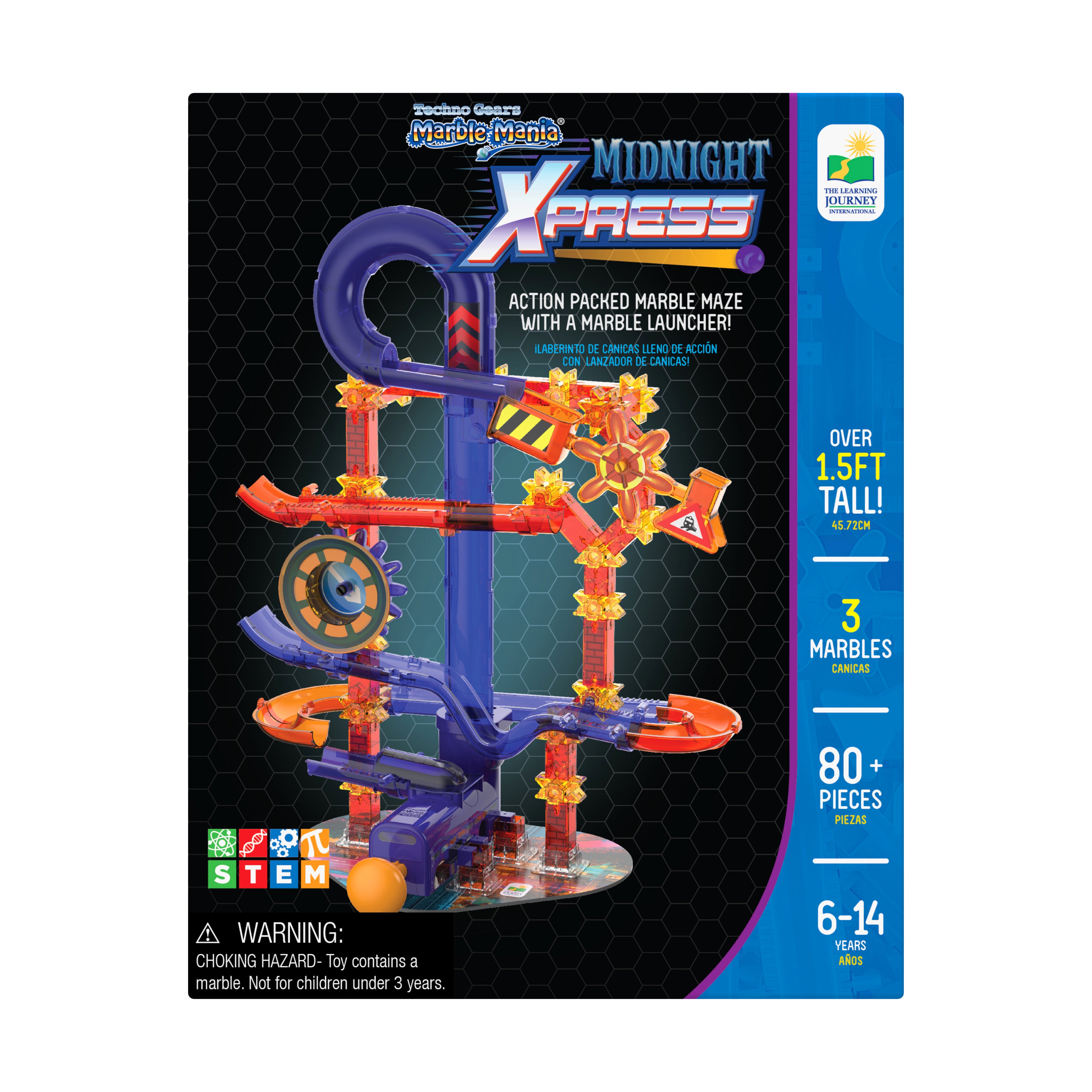 Techno Gears Marble Mania - Midnight Xpress: 80+ Pcs | AreYouGame