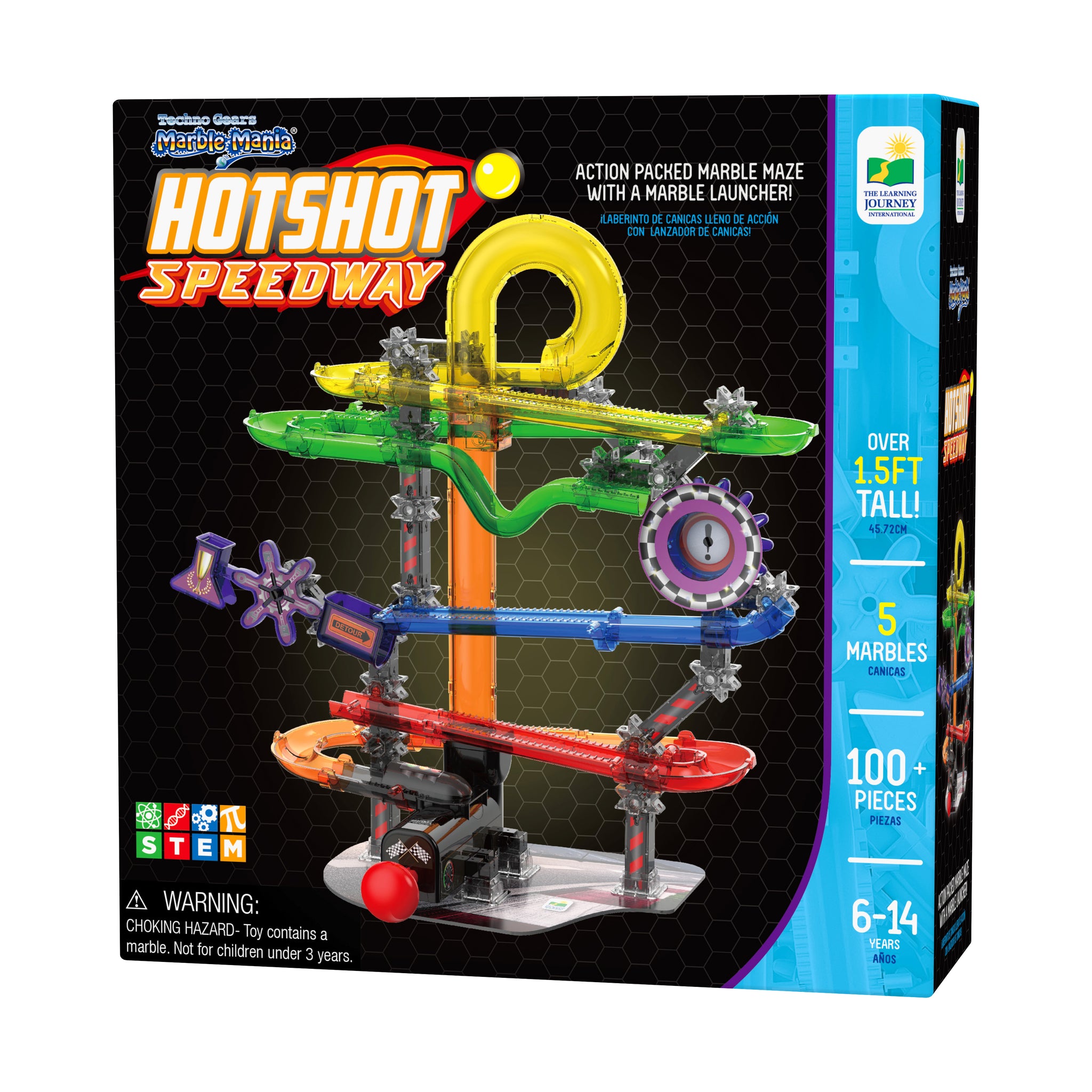 Techno Gears Marble Mania - HotShot Speedway: 100+ Pcs