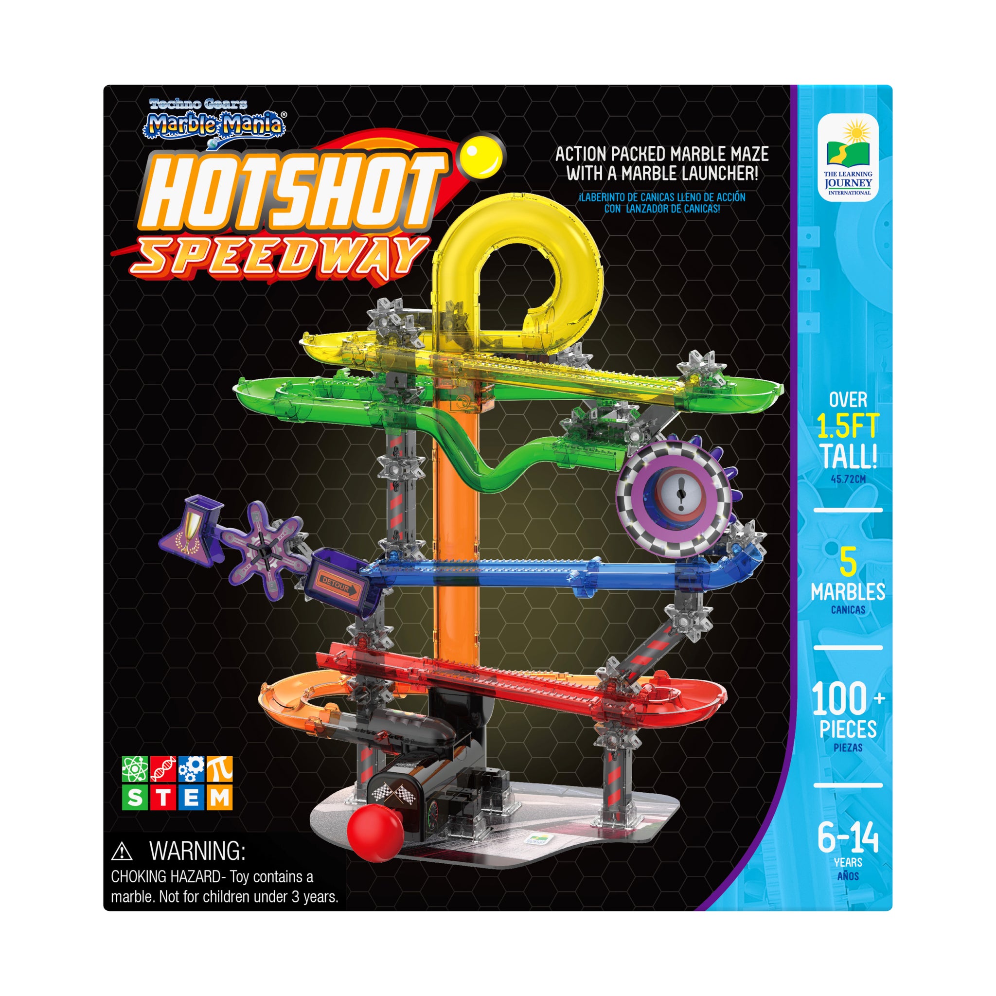 Techno Gears Marble Mania - HotShot Speedway: 100+ Pcs