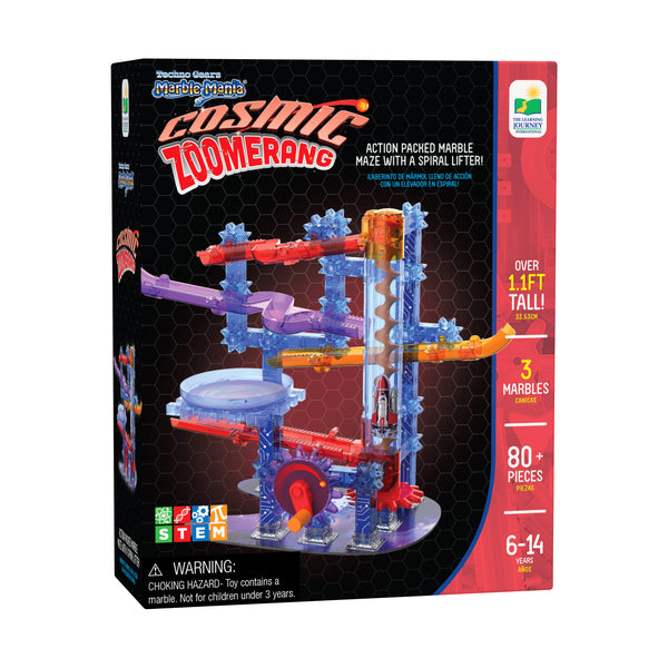 Techno Gears Marble Mania - Cosmic Zoomerang: 80+ Pcs | AreYouGame