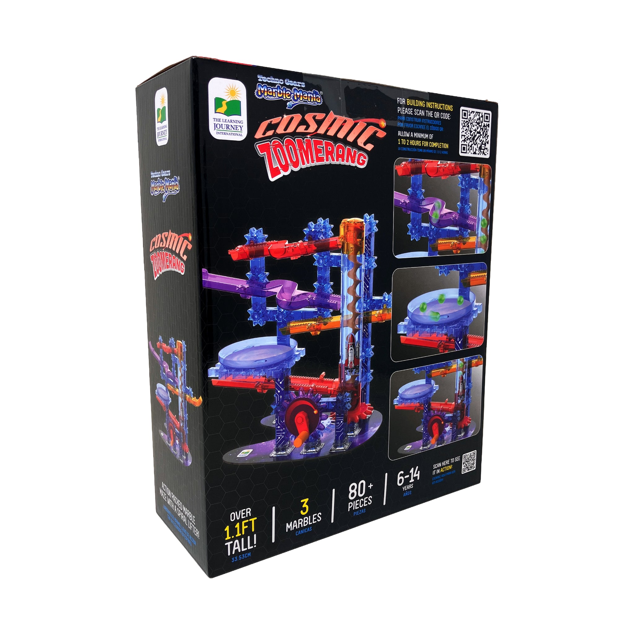 Techno Gears Marble Mania - Cosmic Zoomerang: 80+ Pcs | AreYouGame