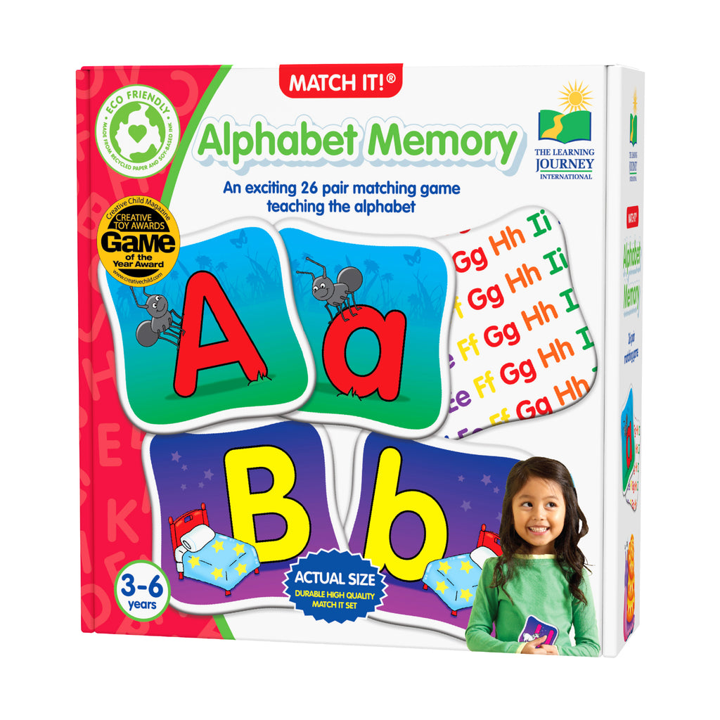 The Learning Journey Match It! - Alphabet Memory