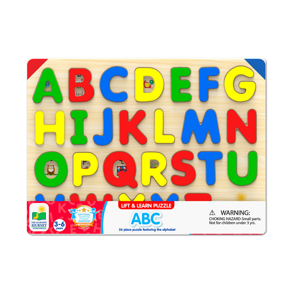 The Learning Journey Lift & Learn Puzzle - ABC: 26 Pcs