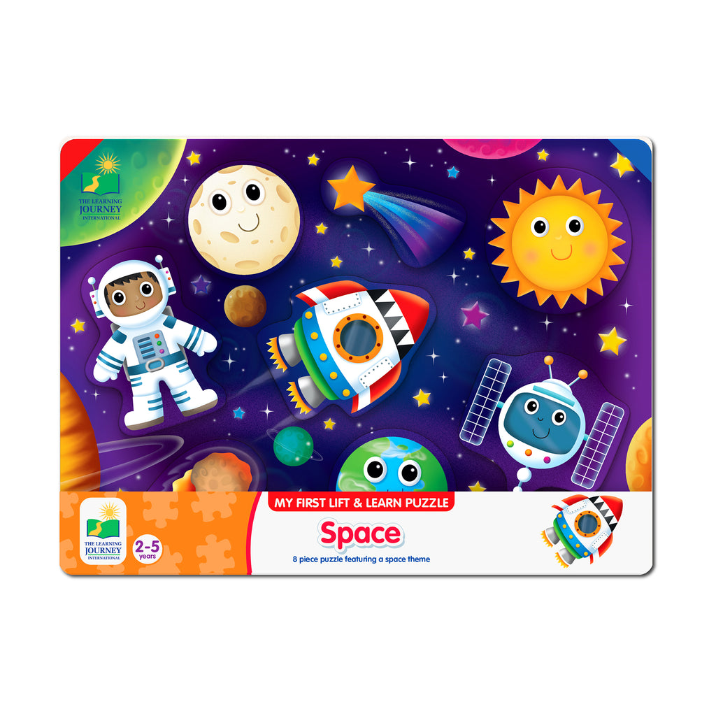 The Learning Journey My First Lift & Learn Puzzle - Space: 8 Pcs