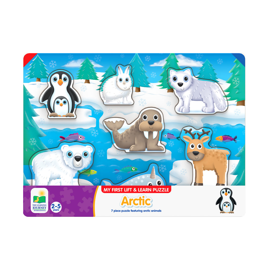 The Learning Journey My First Lift & Learn Puzzle - Artic: 7 Pcs