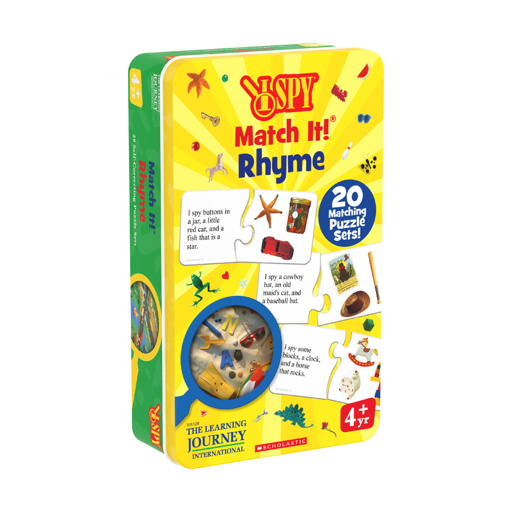 The Learning Journey I SPY Match It! Tin - Rhyme