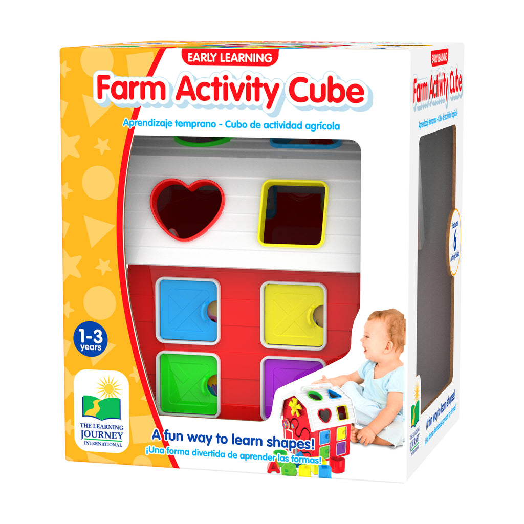 The Learning Journey Early Learning - Farm Activity Cube