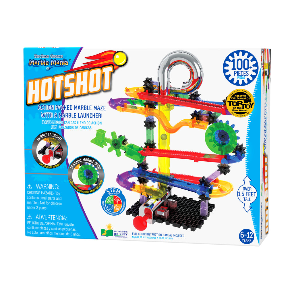 The Learning Journey Techno Gears Marble Mania - HotShot: 100+ Pcs