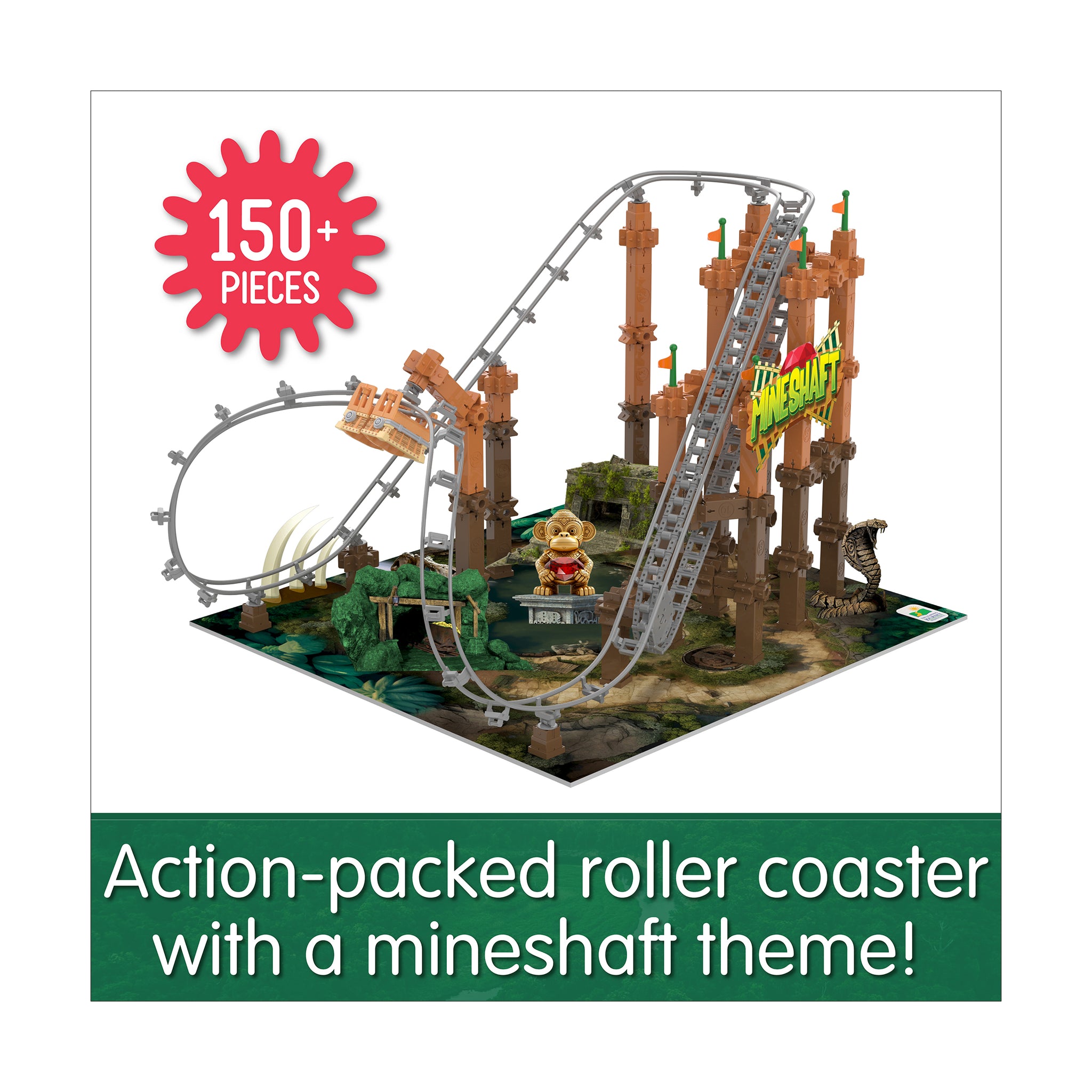 Techno Trax - Mineshaft: 150+ Pcs | AreYouGame – AreYouGame.com