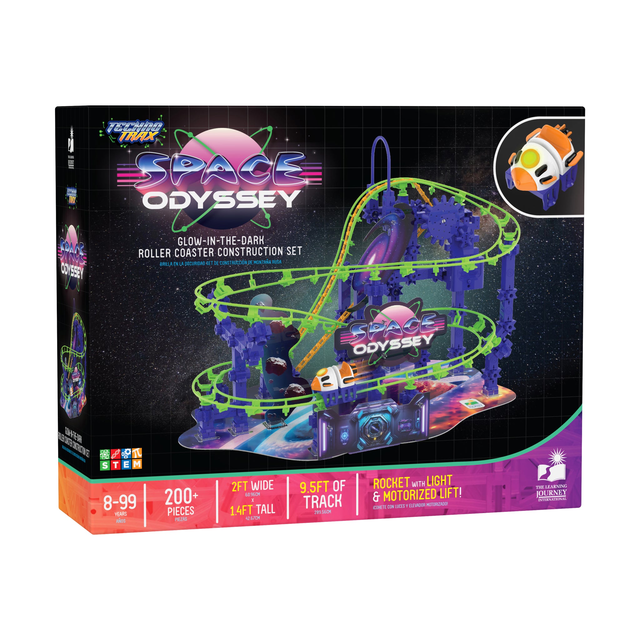 Techno Trax - Space Odyssey: 200+ Pcs – AreYouGame.com