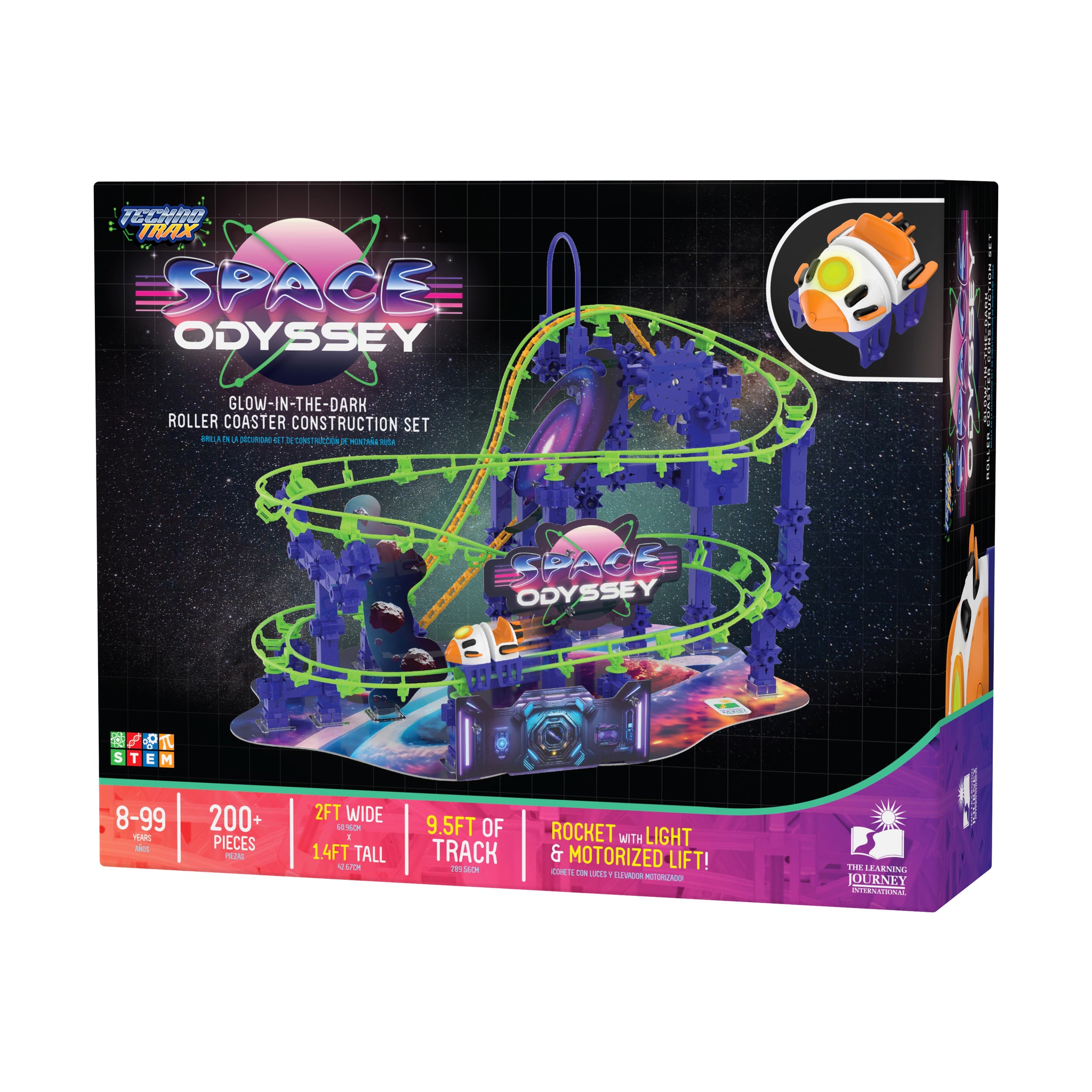 Techno Trax - Space Odyssey: 200+ Pcs |AreYouGame – AreYouGame.com