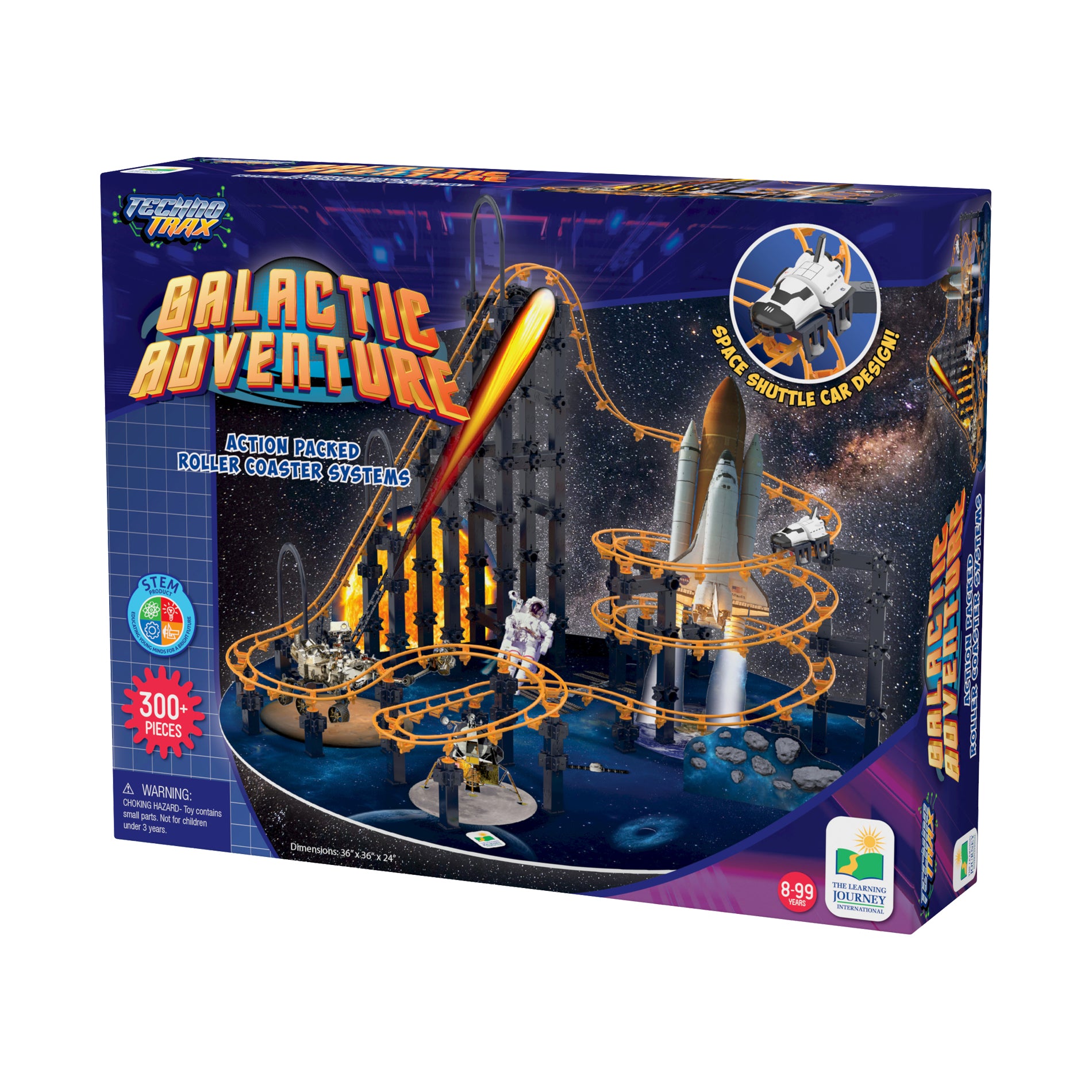 Techno Trax - Galactic Adventure: 300+ Pcs | AreYouGame