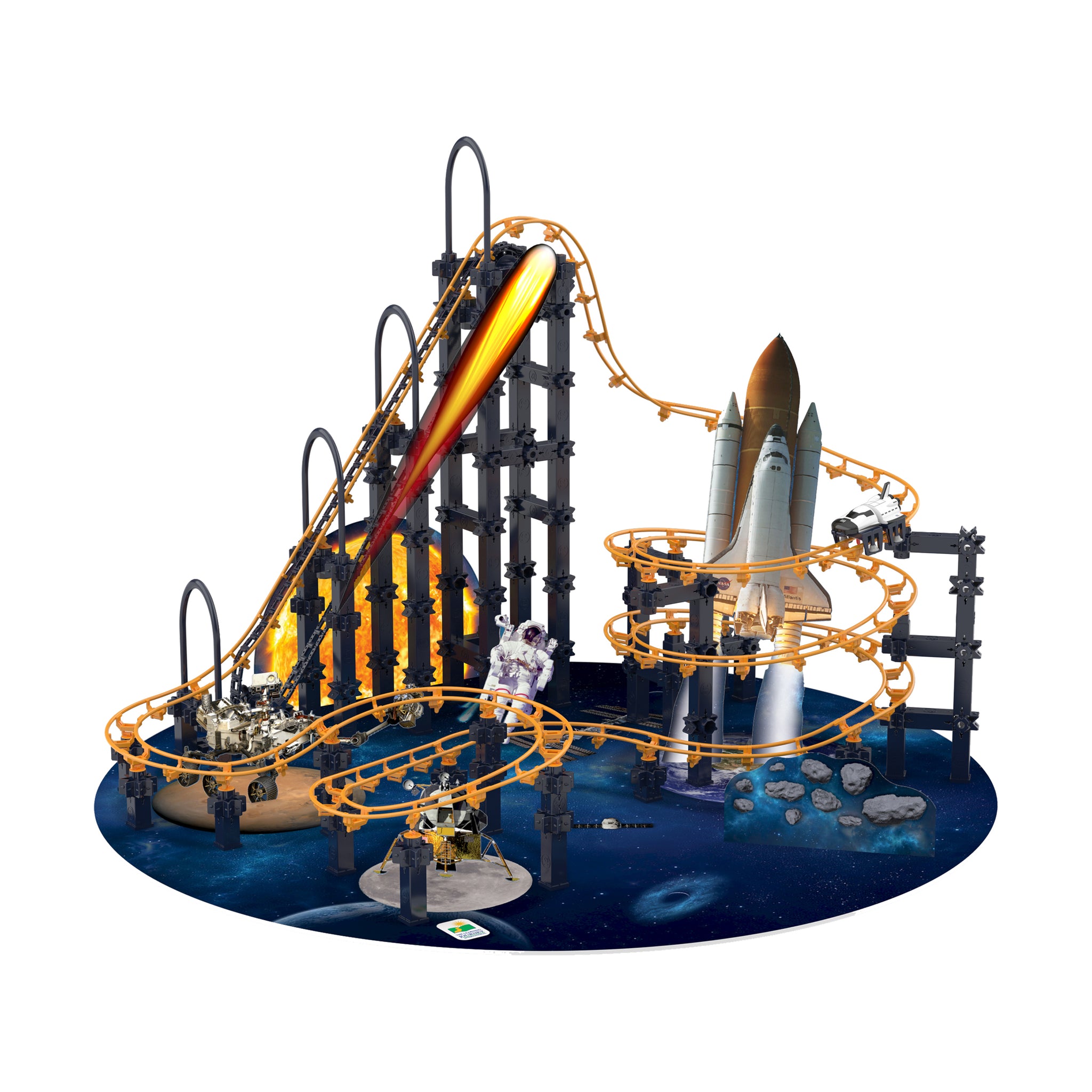 Techno Trax - Galactic Adventure: 300+ Pcs | AreYouGame