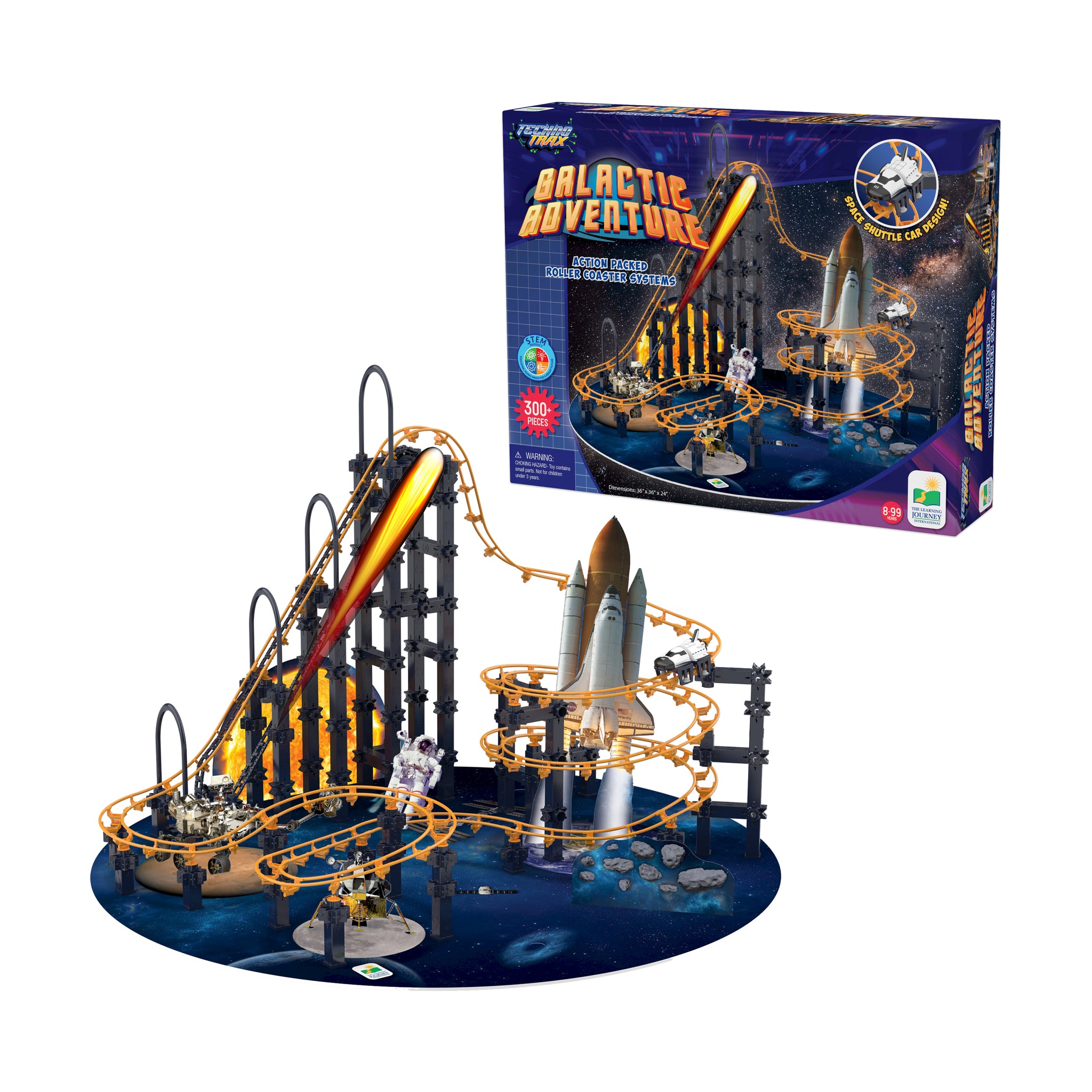 Techno Trax - Galactic Adventure: 300+ Pcs | AreYouGame