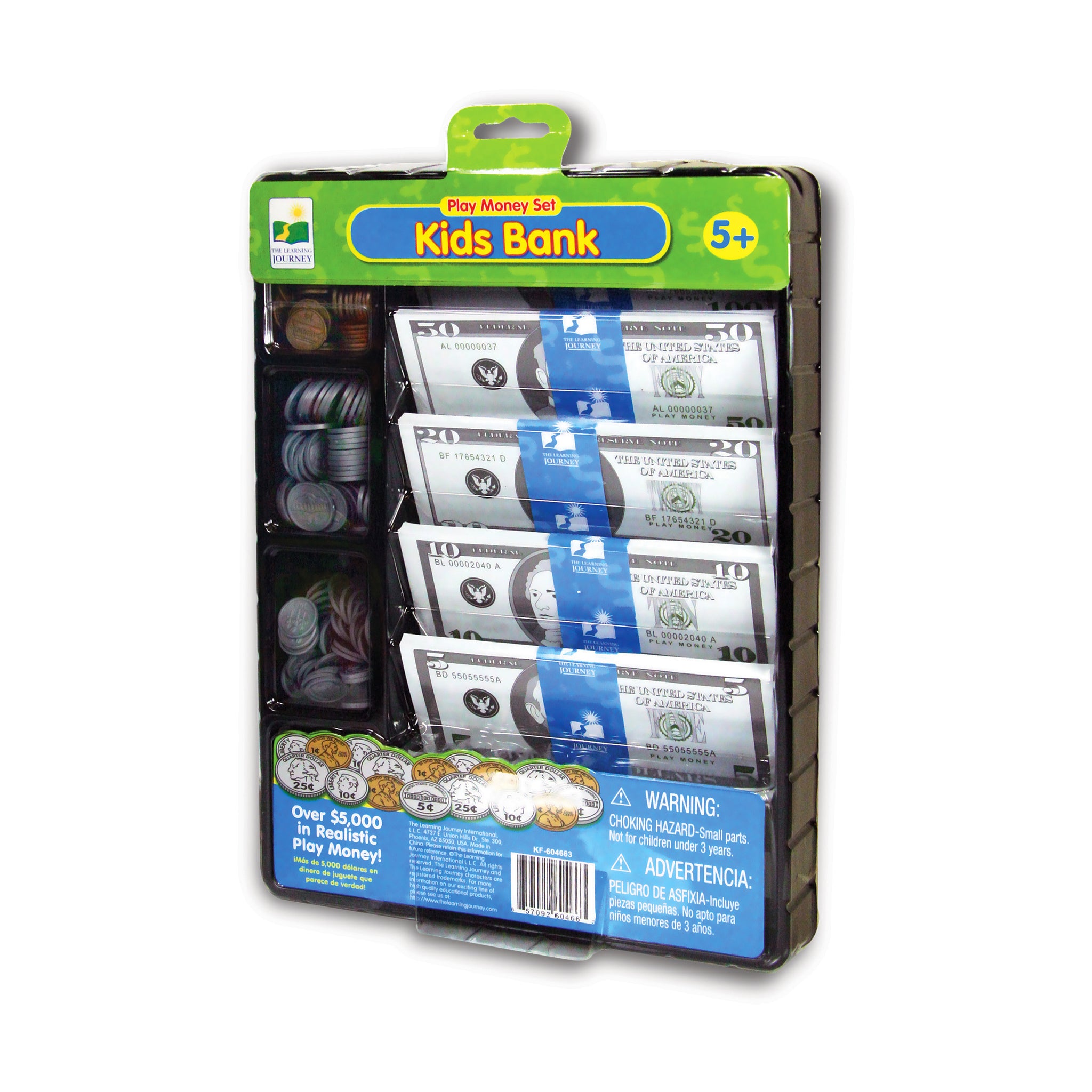play money set dollar tree The Learning Journey Kids Bank