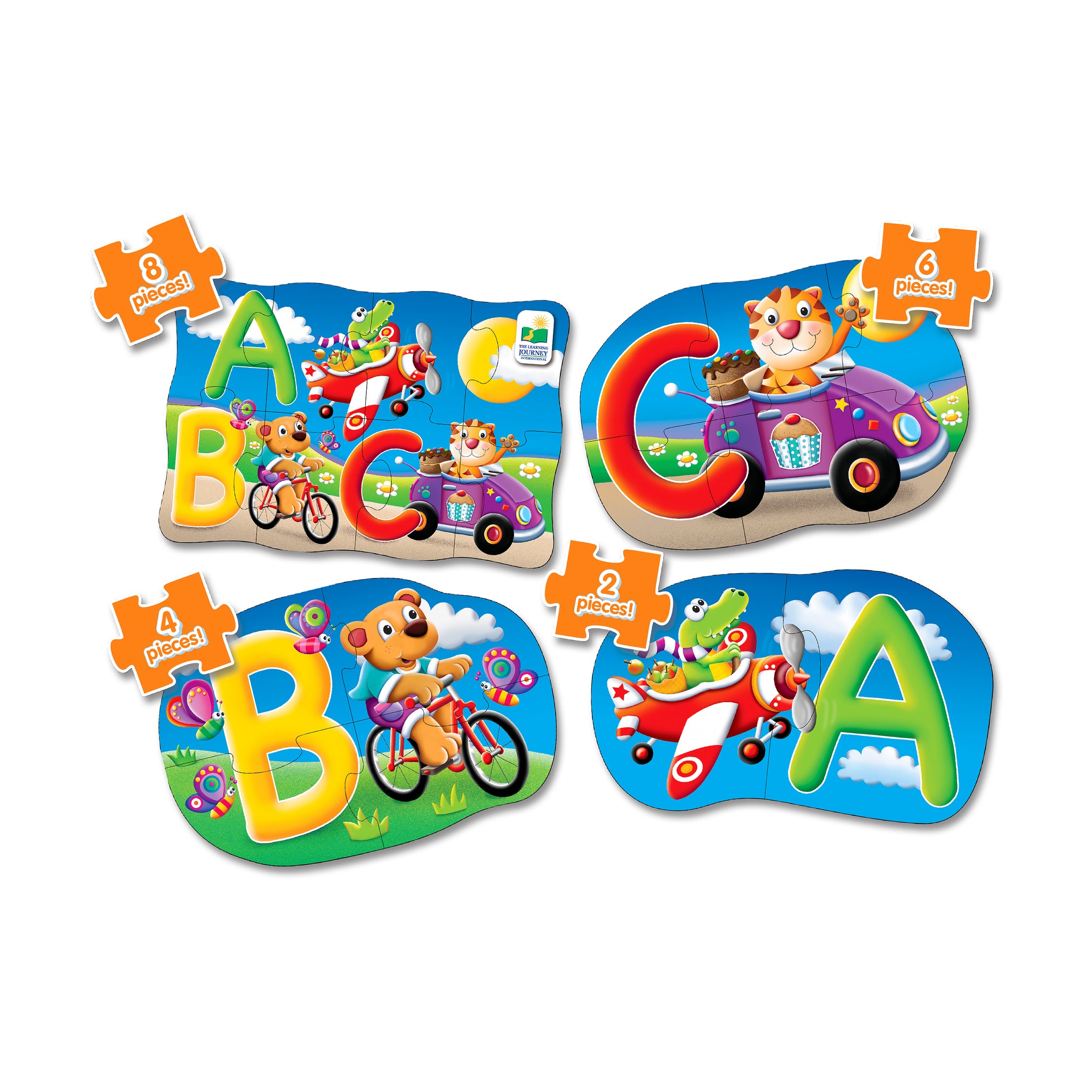 My First Puzzles - 4 In A Box - ABC: 20 Pcs | AreYouGame