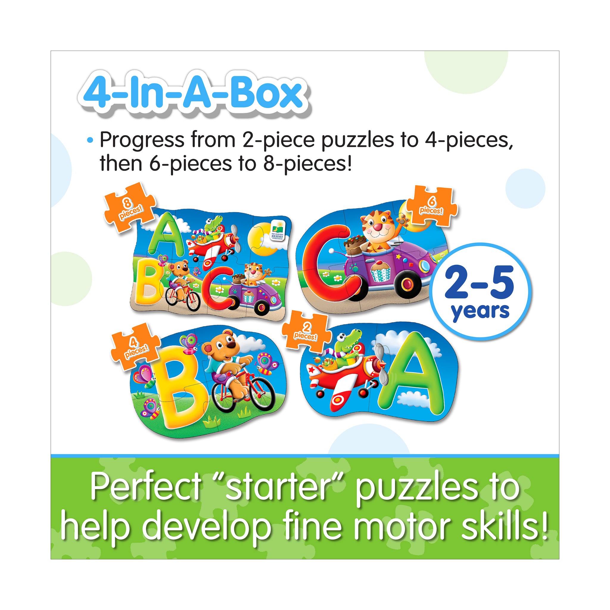 My First Puzzles - 4 In A Box - ABC: 20 Pcs | AreYouGame