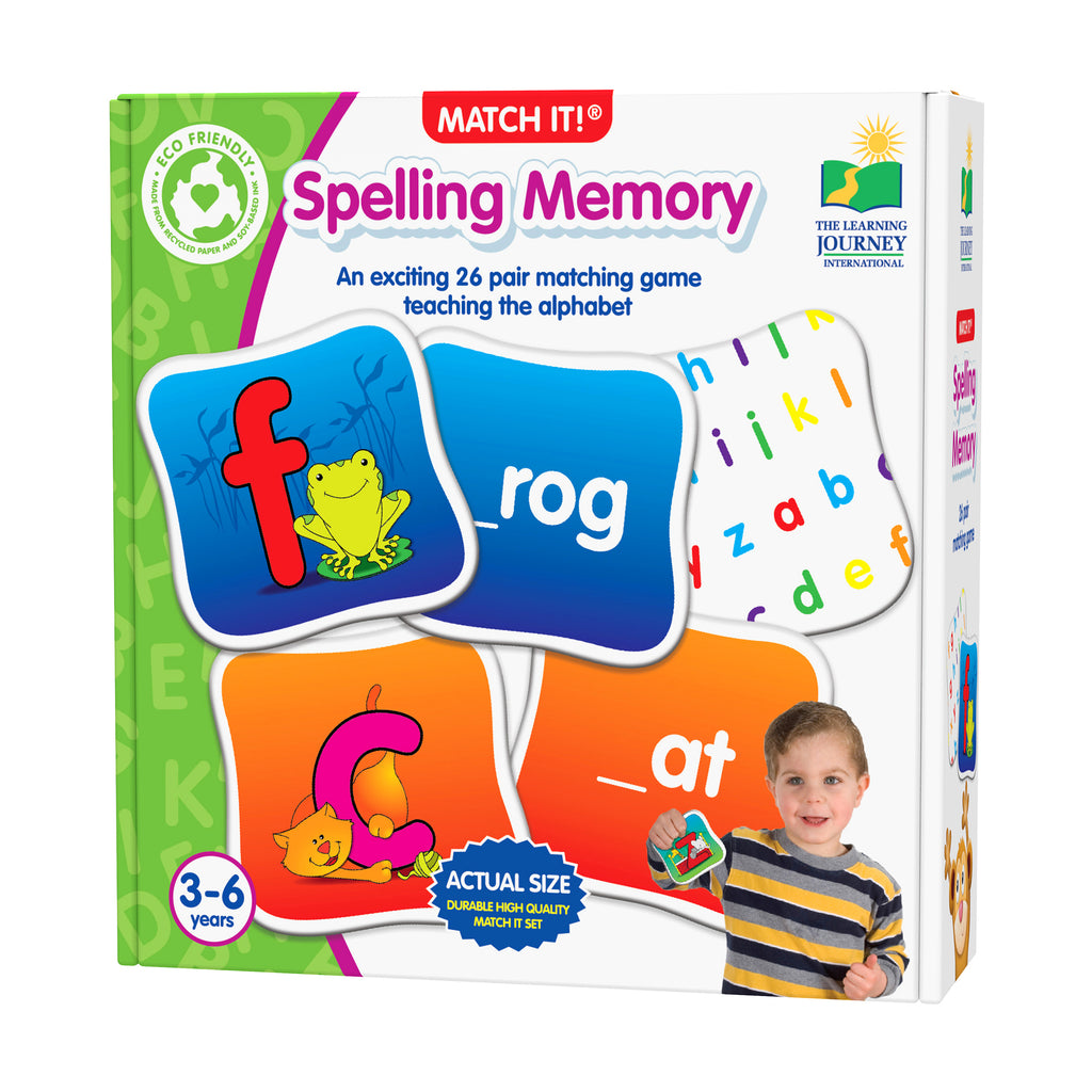 The Learning Journey Match It! - Spelling Memory