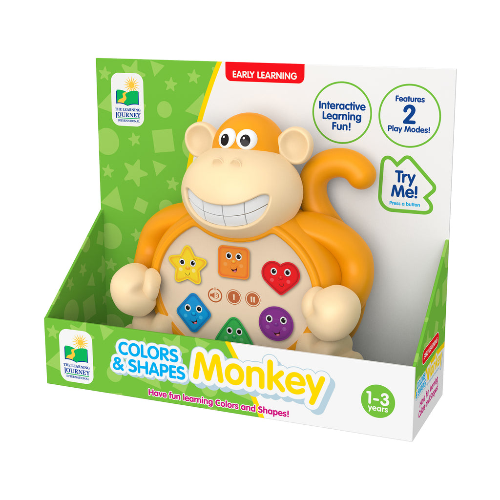 The Learning Journey Early Learning - Colors & Shapes Monkey