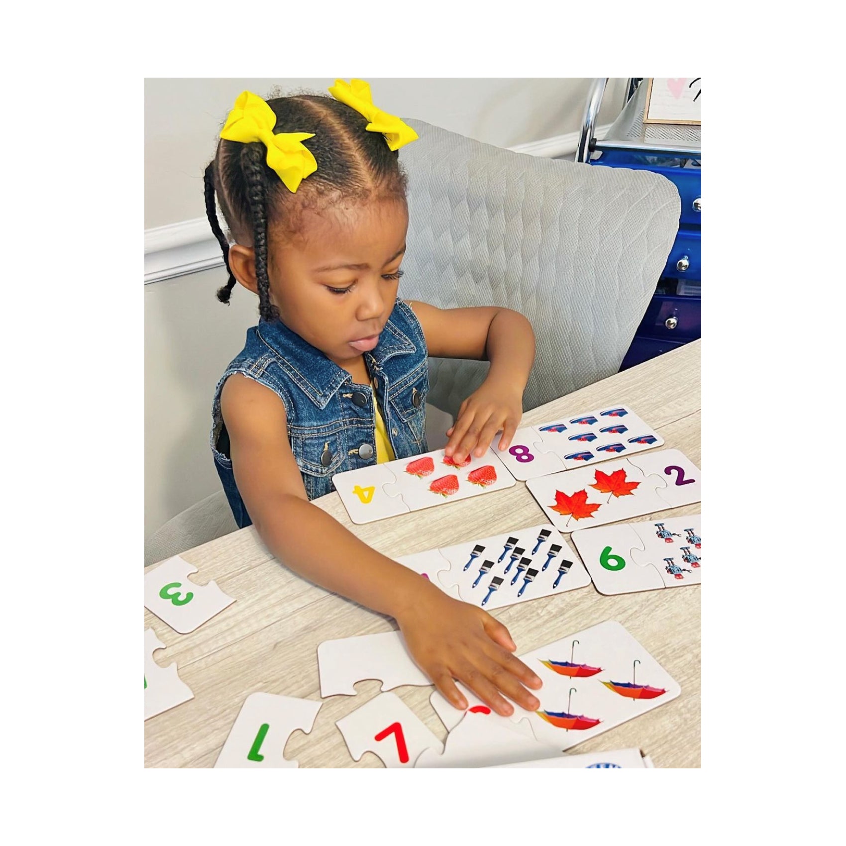 The Learning Journey Puzzle Educativo First Match It! – Counting Cupcakes (Contare Con I Cupcake) – 18-36 Mesi - 3