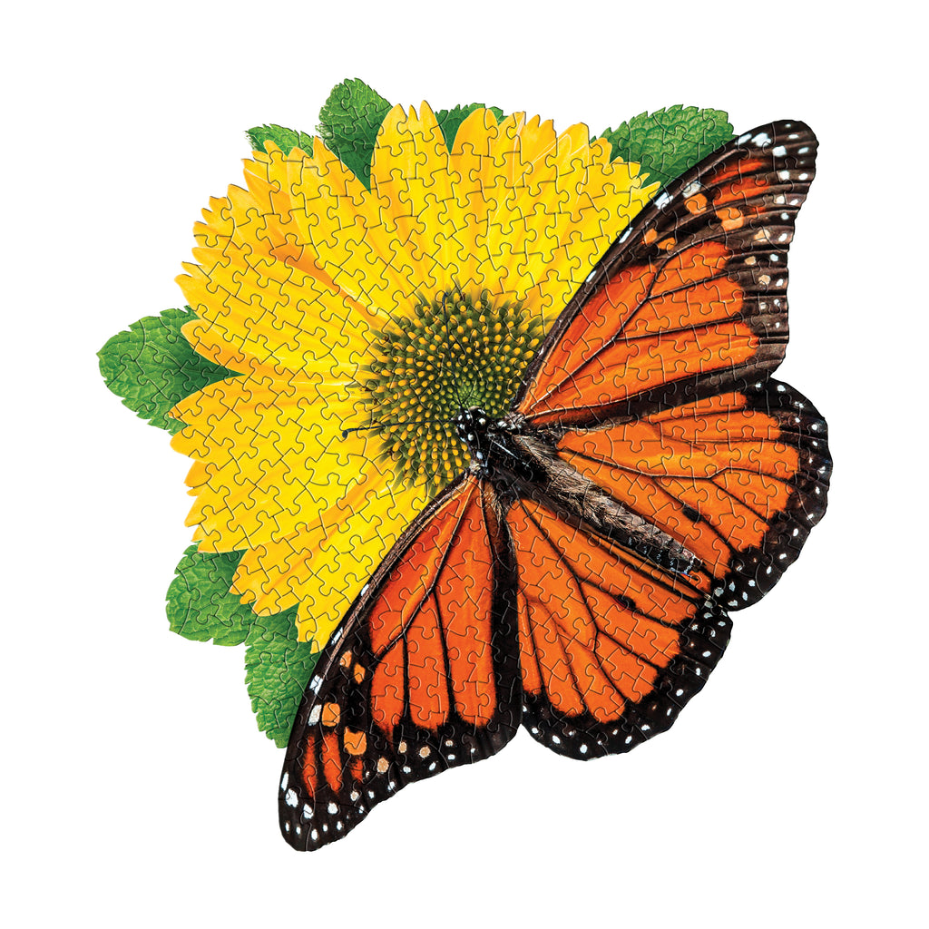 Madd Capp Games I Am Butterfly Insect-Shaped Jigsaw Puzzle: 300 Pcs