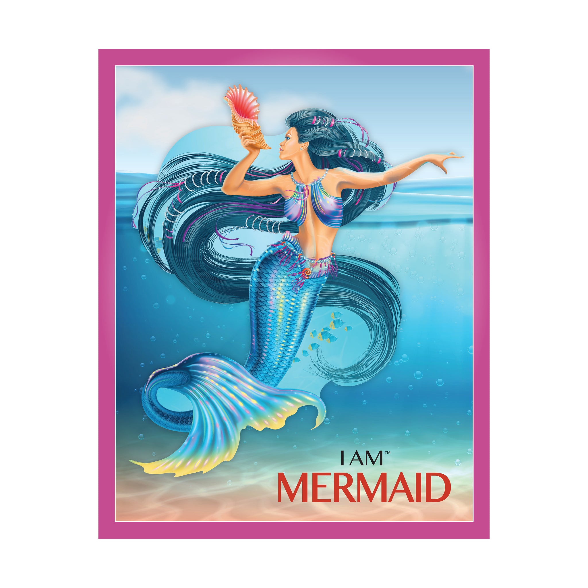 I Am Mermaid Shaped Jigsaw Puzzle: 1000 Pcs | AreYouGame