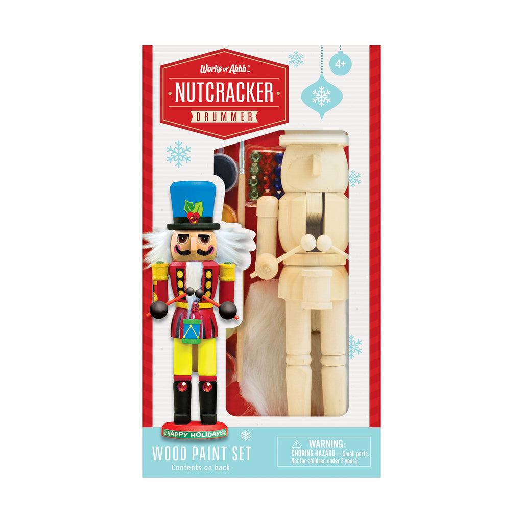 Masterpieces Puzzles Works of Ahhh... Wood Paint Set - Nutcracker Drummer