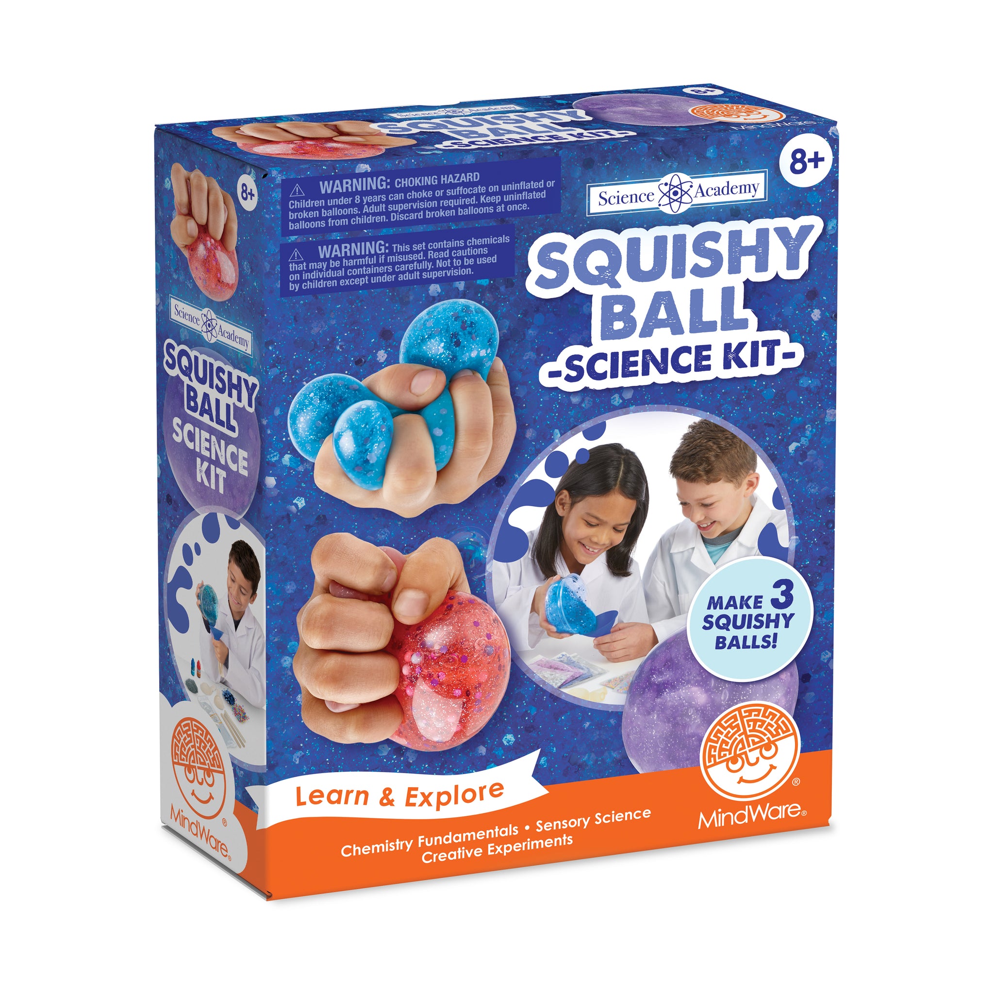 Science Academy - Squishy Ball Science Kit | AreYouGame