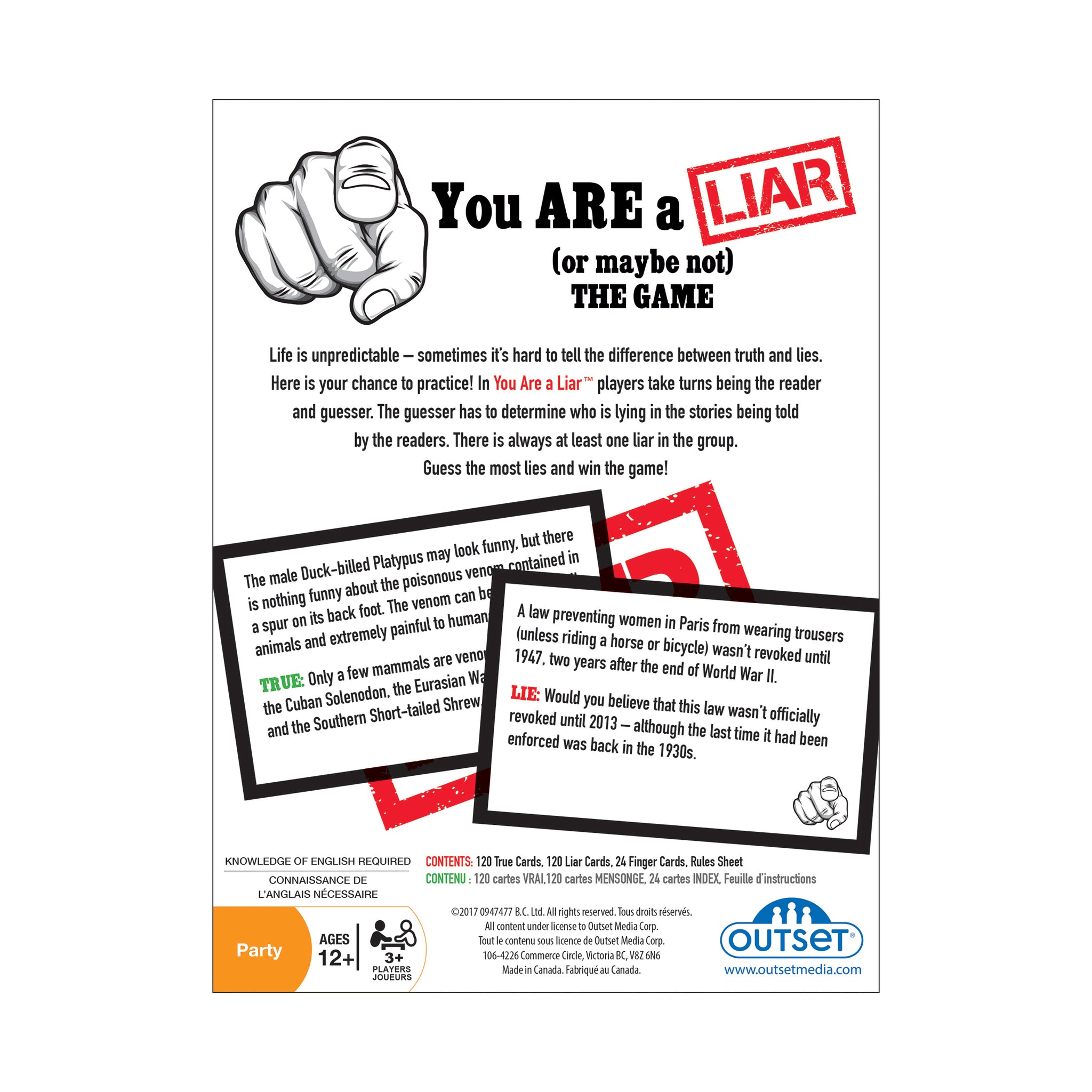 You Are a Liar | Adult Party Games | AreYouGame – AreYouGame.com