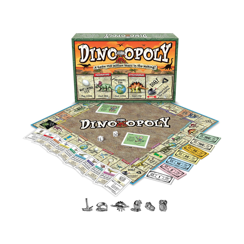 Outset Media Dino-Opoly Board Game
