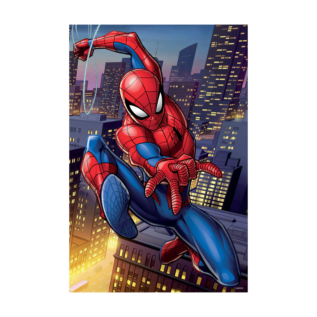 Prime 3D Marvel - Spider-Man 3D Lenticular Jigsaw Puzzle in a Collectible Shaped Tin: 300 Pcs