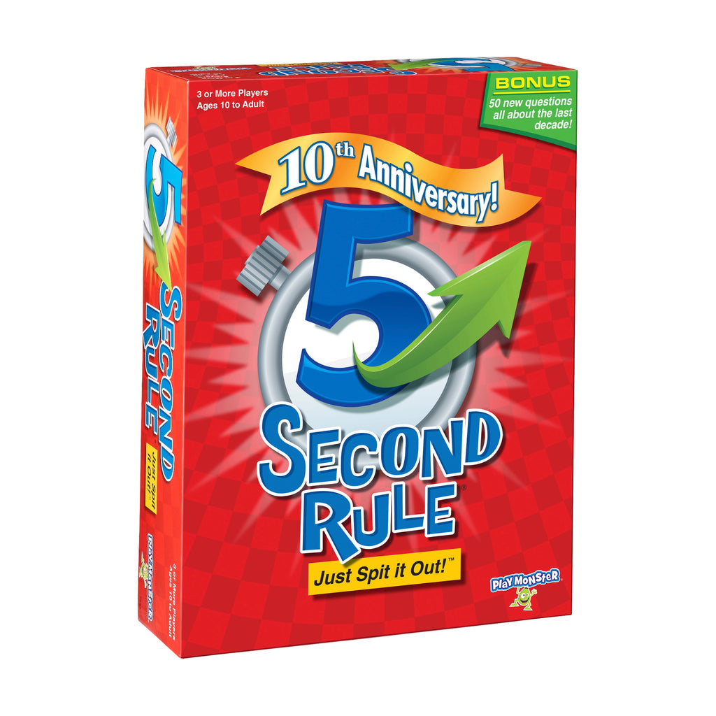 PlayMonster 5 Second Rule - 10th Anniversary Edition