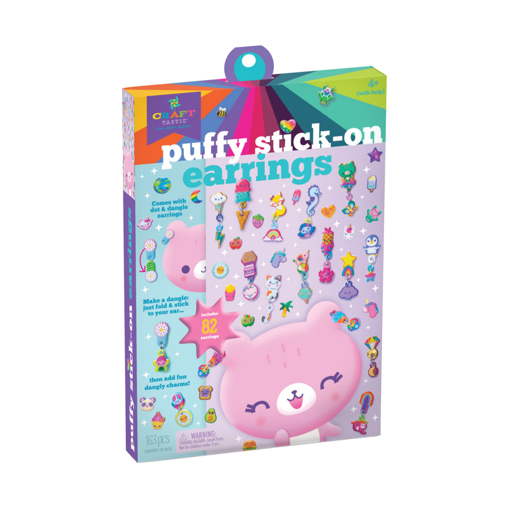 Ann Williams Craft-tastic Puffy Stick-On Earrings