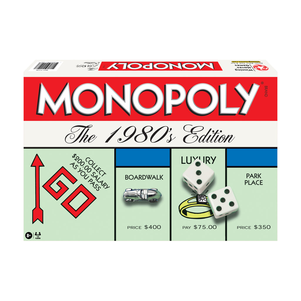 Winning Moves Monopoly - The 1980's Edition