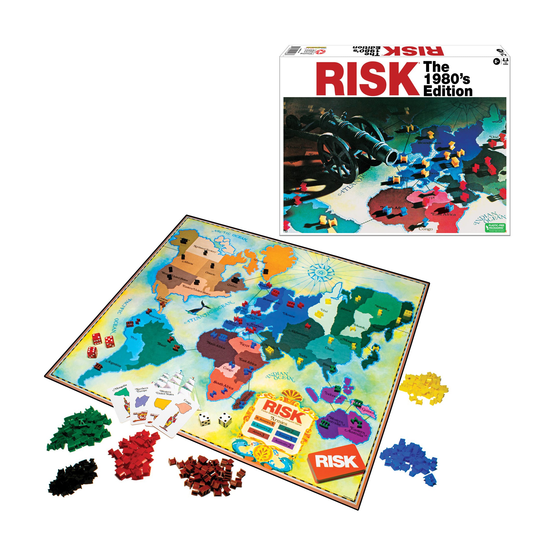 Action Risk Game Risk - The 1980's Edition | Strategy Games | AreYouGame – AreYouGame.com