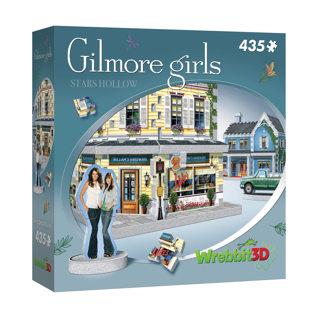 Wrebbit Gilmore Girls - Stars Hollow 3D Puzzle: 435 Pcs