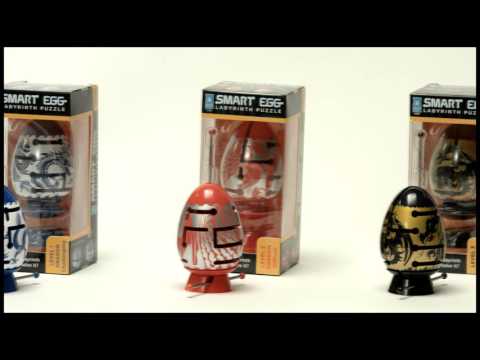 Blue Dragon 2-Layer Smart Egg Labyrinth Puzzle - Challenging Brain Teaser For Ages 8+