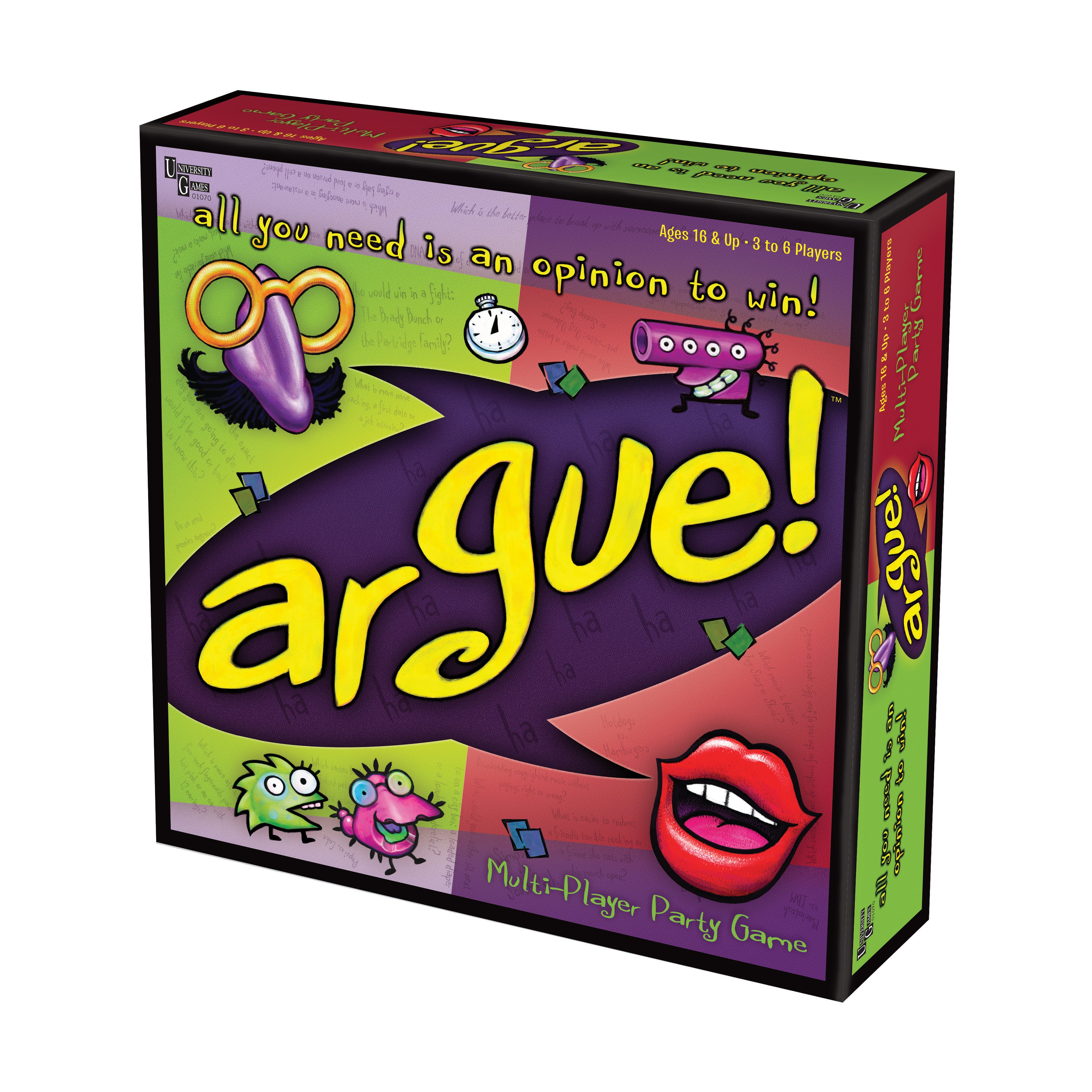 Argue! Board Game | Adult Party Game | AreYouGame – AreYouGame.com