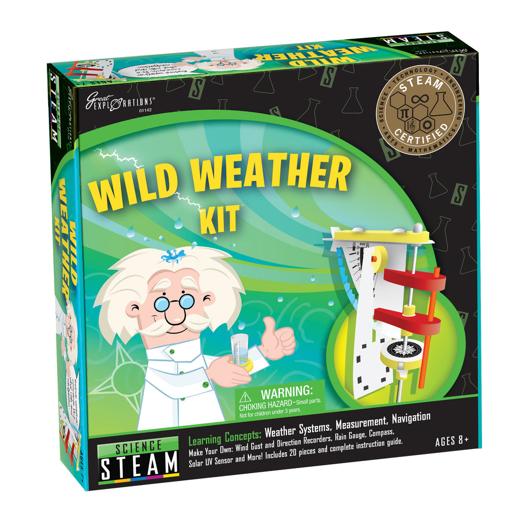 Great Explorations STEAM Learning System - Science: Wild Weather Kit