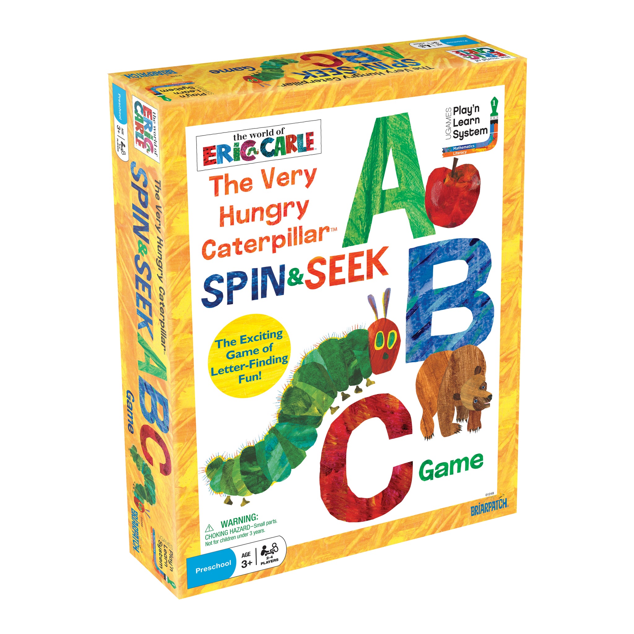 The Very Hungry Caterpillar Spin & Seek ABC Game | AreYouGame