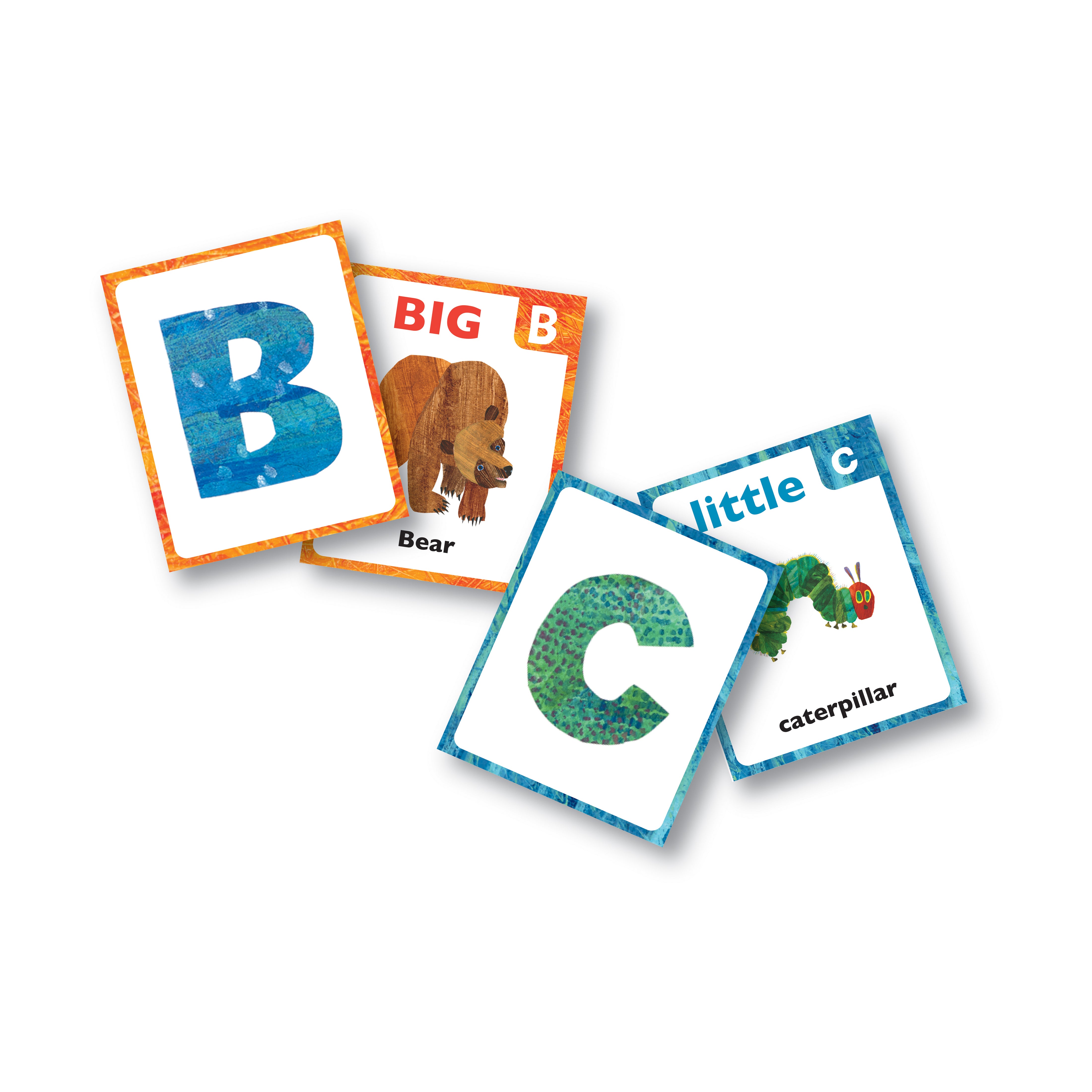 Eric Carle Inspired Alphabet Flashcards