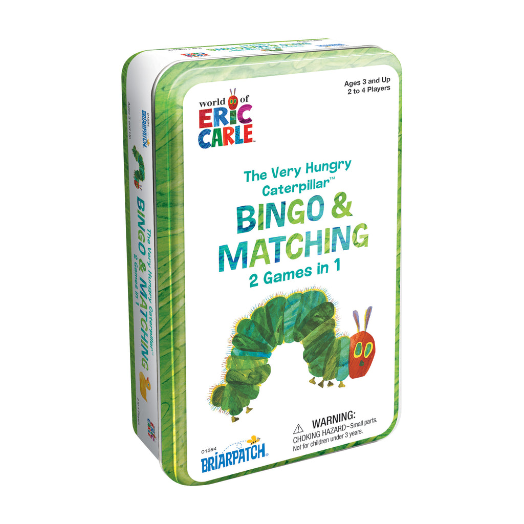 Briarpatch The Very Hungry Caterpillar Bingo & Matching Tin