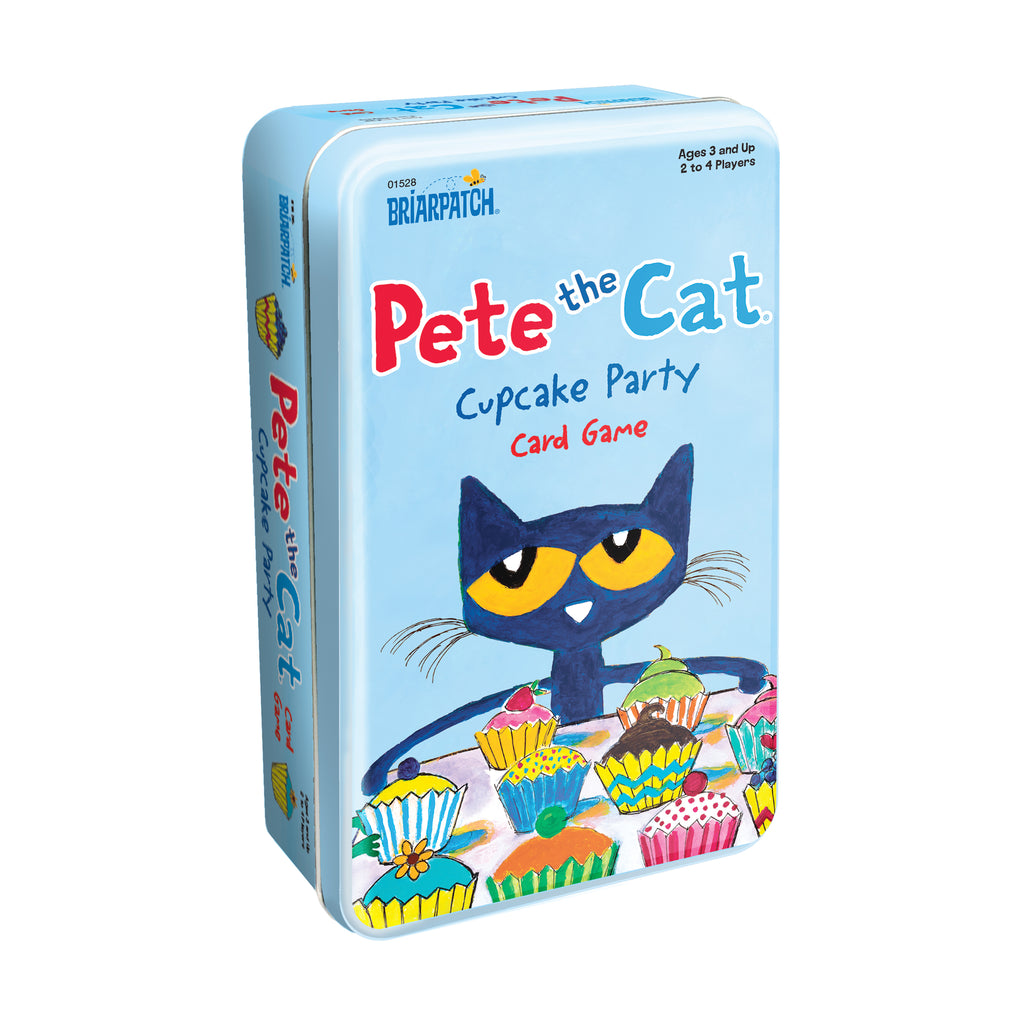 Briarpatch Pete the Cat - Cupcake Party Card Game Tin