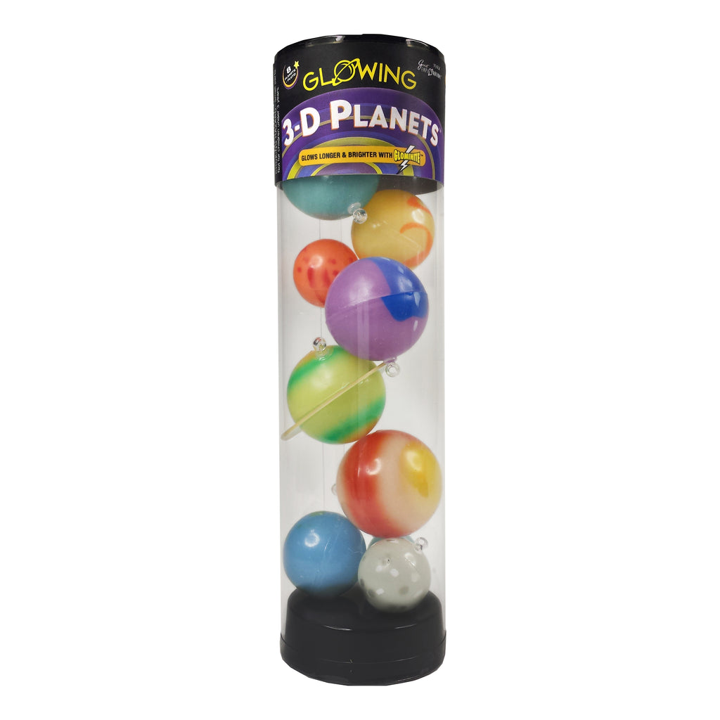 Great Explorations Glowing 3-D Planets in a Tube
