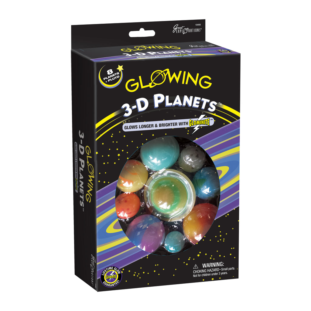 Great Explorations Glowing 3-D Planets