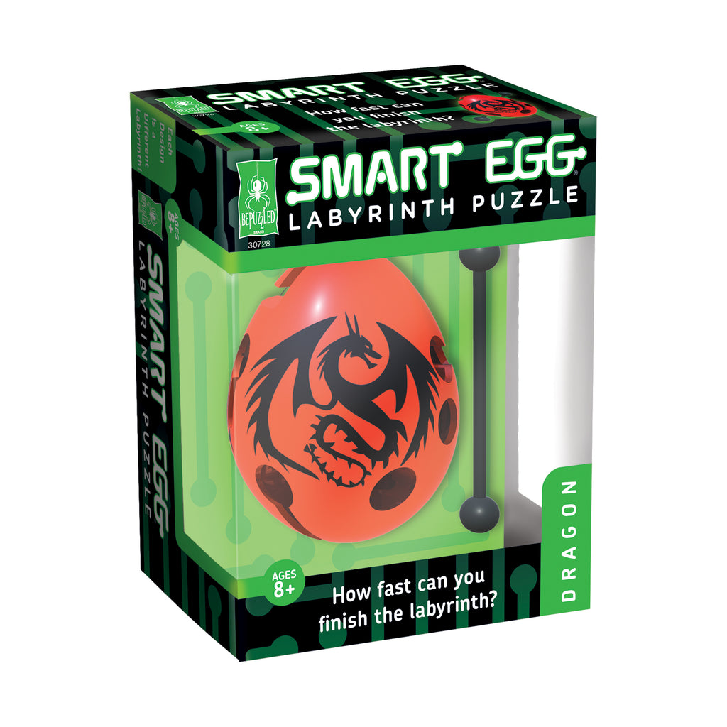 BePuzzled Smart Egg Labyrinth Puzzle - Dragon
