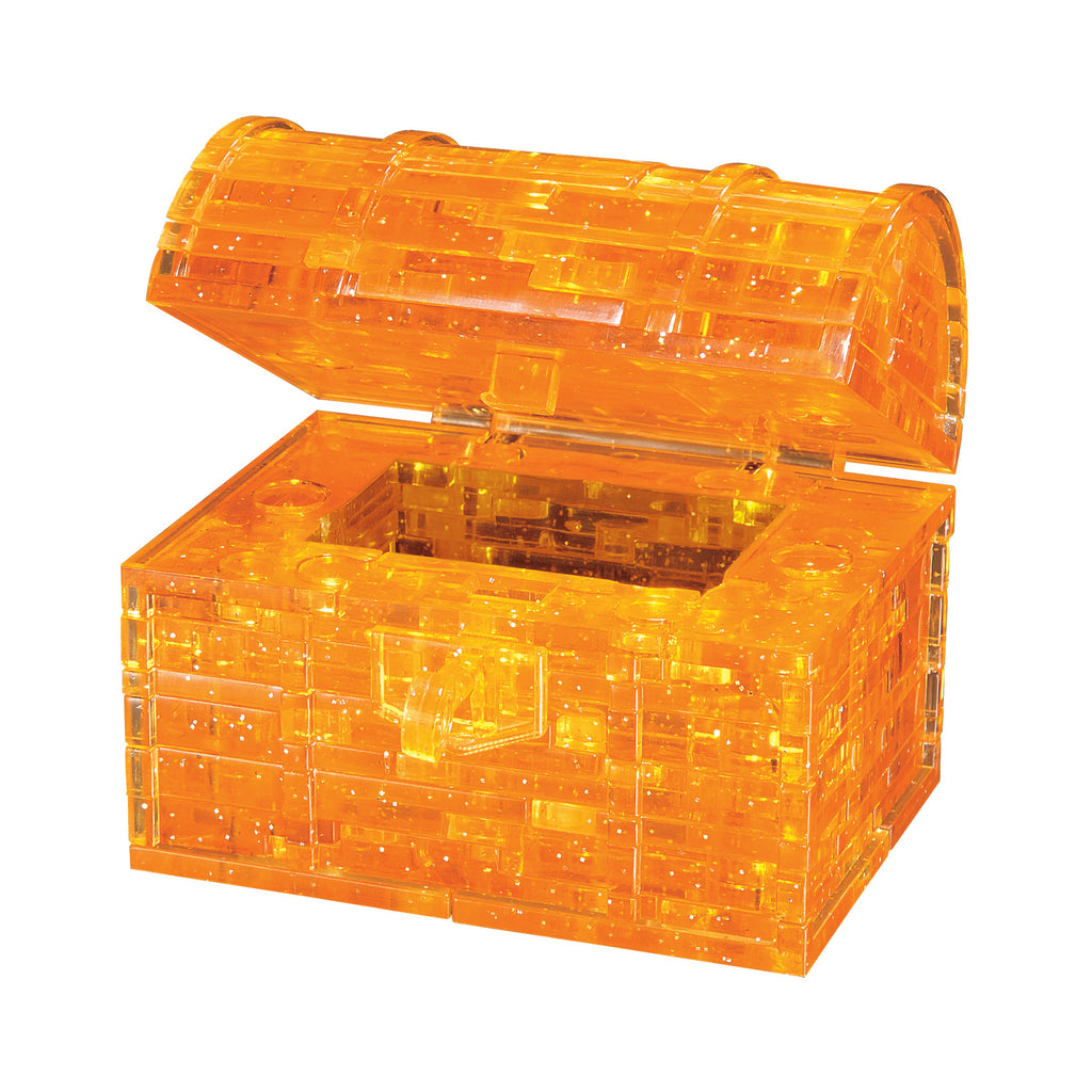 BePuzzled 3D Crystal Puzzle - Treasure Chest: 52 Pcs