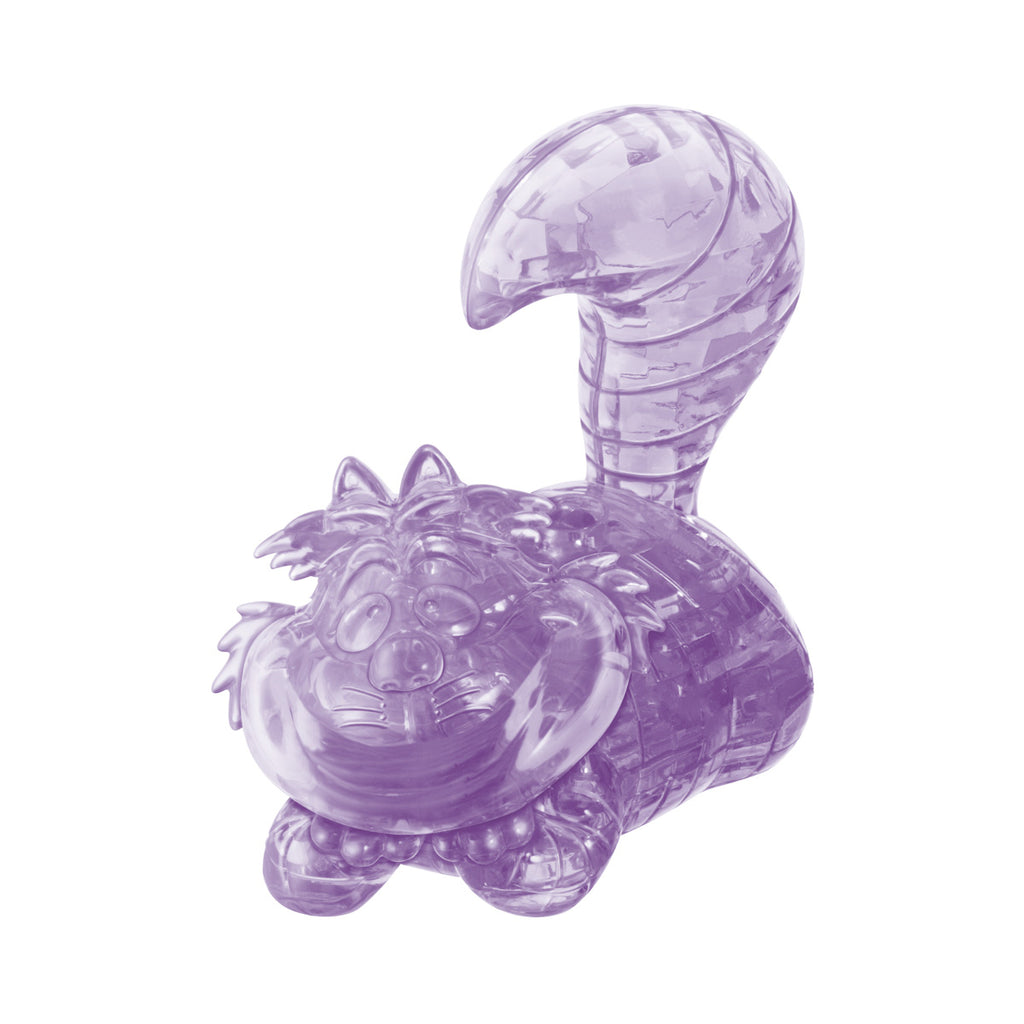 BePuzzled 3D Crystal Puzzle - Disney Cheshire Cat (Purple): 36 Pcs