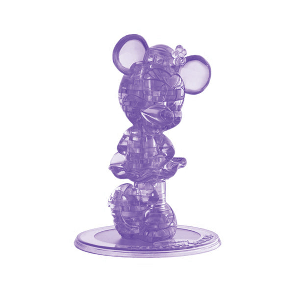 BePuzzled 3D Crystal Puzzle - Disney Minnie Mouse, 2nd Edition: 42 Pcs