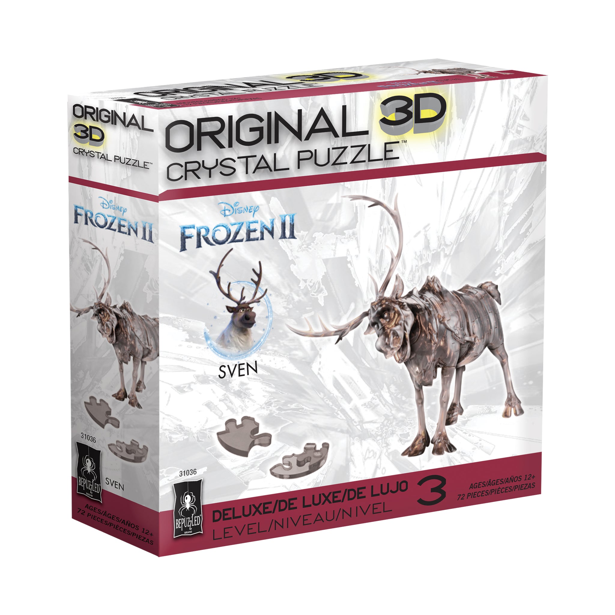 3D Crystal Puzzle - Disney Frozen II - Sven the Reindeer